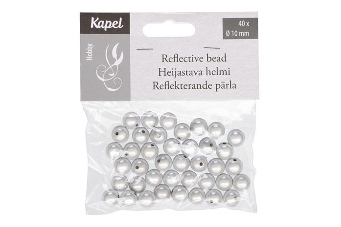 KAPEL 10MM/40KPL VALK HEIJASTAVA HELMI
