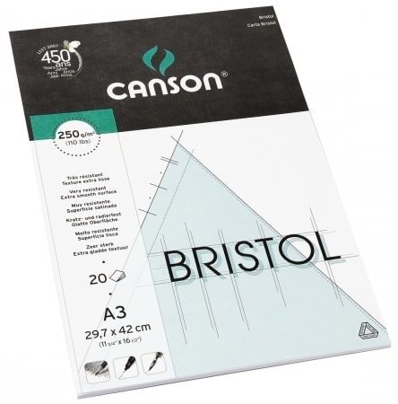 CANSON BRISTOL GRAPHIC A3 457121 LEHTIä? – kuva 1/1