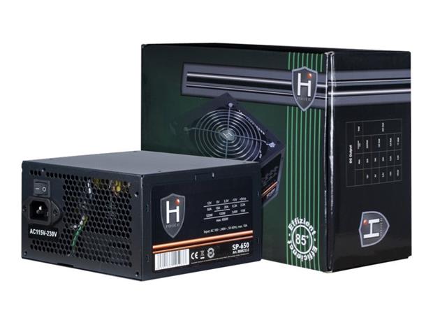 Inter-Tech HiPower SP-650 650W -virtalähde