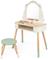 Classic World Wooden Dressing Table with Stool - Including Accessories – kuva 1