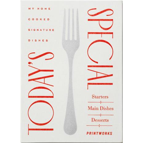 Recipe Book Today's Special Printworks