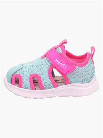 Superfit Wave Sandaalit, Light Green/Pink, 24