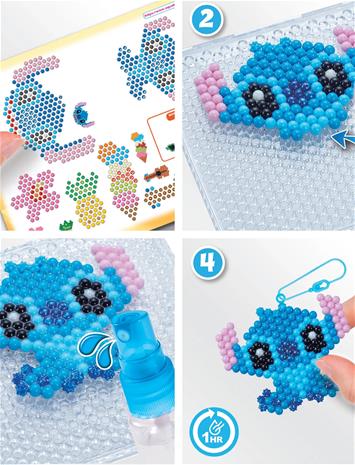Aquabeads Stitch Keychain Craft Kit - Blue - ONE SIZE