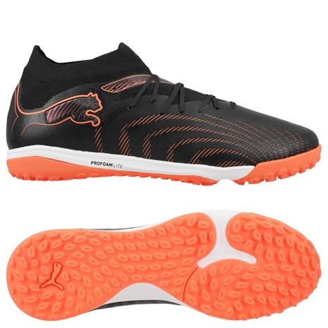 PUMA Future 9 Pro Cage TT Eclipse - Musta/Hehkuva punainen/Strong Gray