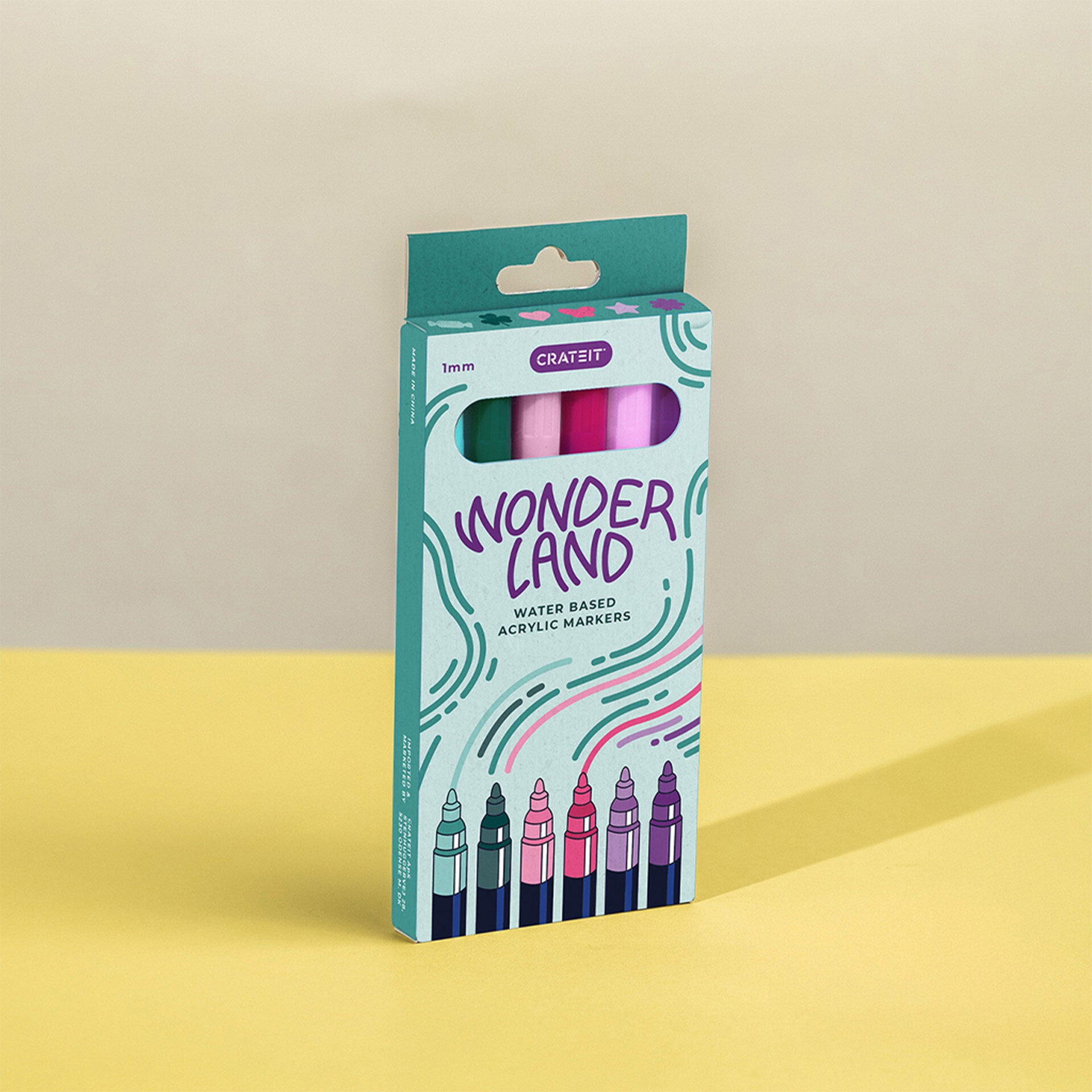 CrateIT - Wonderland Makers 1mm â€“ 6 pcs. (CR-T1135)