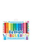 Ooly Ooly Jumbo Brush Markers 10 Pcs - Washable - Big Bright - Multi/patterned - ONE SIZE