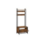 Vaateteline Songmics, 40 x 65 x 170 cm, ruskea