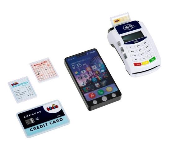 Klein - Toy payment terminal and smartphone set