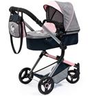 Bayer Design NEO VARIO Combi nukenvaunut, harmaa/vaaleanpunainen/musta
