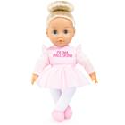 Anna Prima Ballerina Nukke 33 cm, pehmeä vartalo ja uniset silmät
