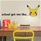 Pokemon PIKACHU Seinätarra – kuva 1