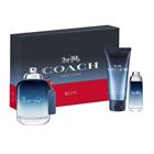 Coach Blue -setti miehille: toaletivesi EDT, 100 ml + suihkugeeli, 100 ml + toaletivesi EDT, 15 ml