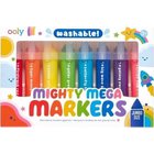 Ooly Ooly Mega Markers 8 Pcs - Washable - Multi/patterned - ONE SIZE