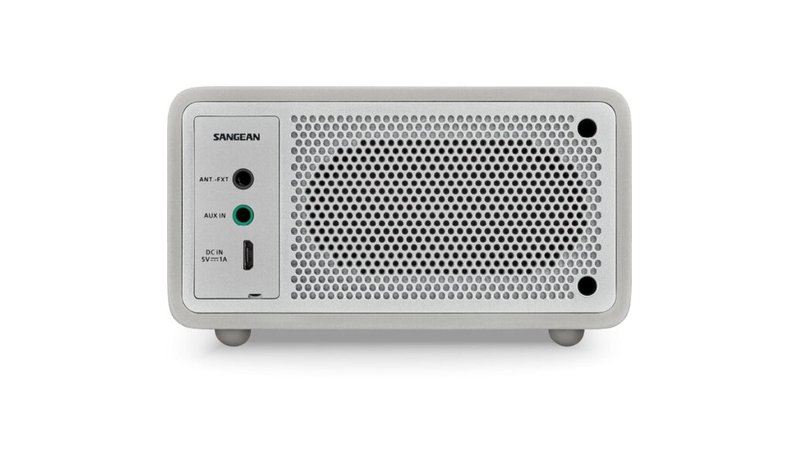Radio DAB+ - SANGEAN - AITO MINI DAB+ (DDR-7) - Hopea - Bluetooth - AUX sisään