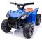 Sähköinen lasten ATV lapsille 7.2V, sininen – kuva 1