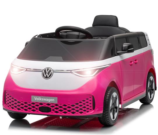 VW ID Buzz Lasten sähköauto 22.2V , vaaleanpunainen – kuva 1/1