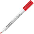 Staedtler Lumicolor, Punainen, Polypropeeni (PP), 1 mm (341-2)