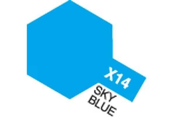 Akryyli Mini X-14 taivaansininen