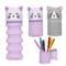 Topmodel - Penaali Silikoni BLOOMING KITTY - Grey and Purple – kuva 1