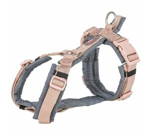 Koiran valjaat Trixie Premium Trekking Grafiitinharmaa Blush S