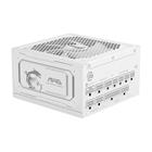 MSI MAG A1000GL PCIE5 WHITE 1000W -virtalähde, 80 Plus Gold