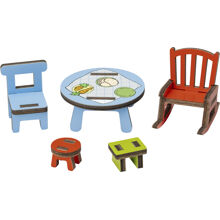 Micki Leksaker Bamse Dockhusmöbler Kök - Blue - ONE SIZE