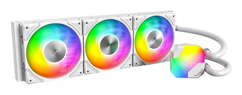 Montech Hyper Flow ARGB 360 - White - CPU Vesijäähdytys - Max 29 dBA – kuva 4/8