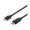 Deltaco, Hdmi, DisplayPort, 3m – kuva 1