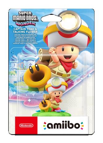 Captain Toad & Talking Flower (Super Mario Bros Wonder) (Amiibo)