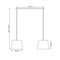 Emibig Epoca 2 riippuvalaisin, E27, 2x15w, langaton – kuva 1