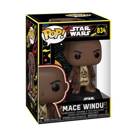 Funko Pop! Star Wars: Mandalorian & Grogu - Mace Windu (retro) FIGU