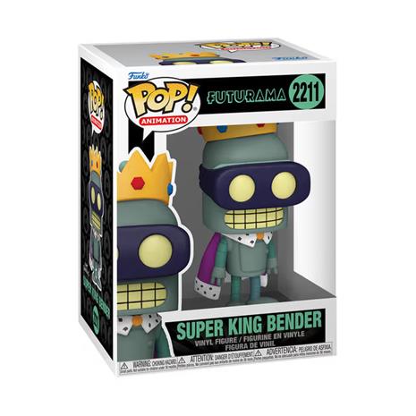 Funko Pop! Animation: Futurama - Super King Bender FIGU
