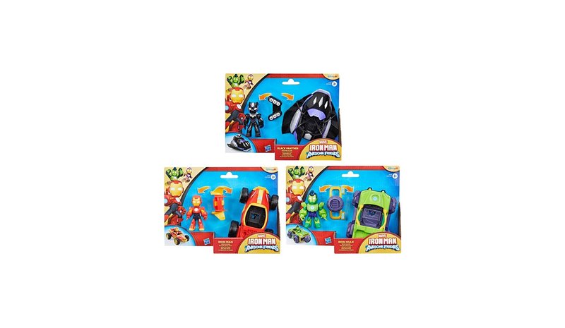 Marvel Iron Man and his Awesome Friends Vehicle Bundle – kuva 1/2