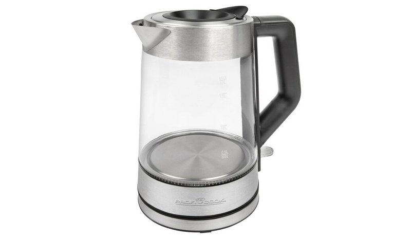 Proficook vedenkeitin, läpinäkyvä – kuva 1/5