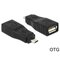 Delock - Sovitin USB Micro B (M) -> A (F) OTG – kuva 1