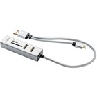 YENKEE - USB-keskitin, YHC 103SR, USB A / USB-C - 3x USB 2.0, SD-korttipaikka, micro SD, 480 Mbps, 0,3m+0,1m., -