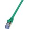 LOGILINK - Patch Cable Cat.6A 10G S/FTP PIMF PrimeLine green 1m – kuva 1