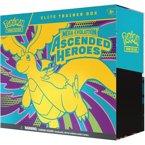 Pokemon TCG: ME02.5 Ascended Heroes - Elite Trainer Box KORTTI