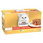 4x85g Gold Melting Heart kalalajitelma Gourmet kissan märkäruoka
