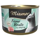 12x185g Feine Beute kalkkuna Miamor kissan märkäruoka