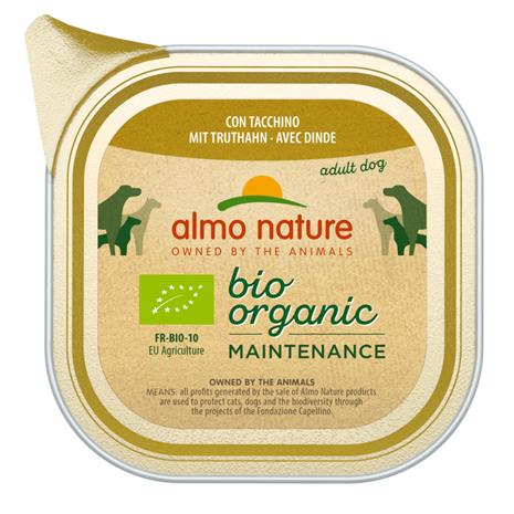 Almo Nature BioOrganic Maintenance luomukalkkuna koiranruoka