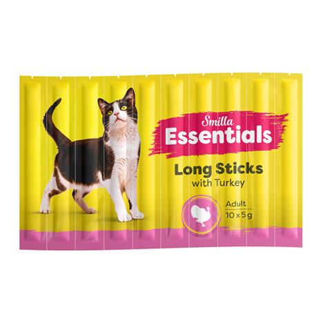 10x5g Essentials tikut lohi Smilla kissanherkut