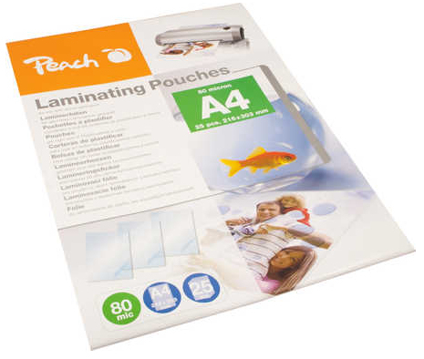 Laminointitaskut A4, 80 mikronia, 25 kpl