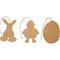 Creativ Company - Easter pendants papier-mâché 6 pcs. – kuva 2