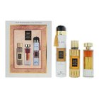 Setti Ard Al Zaafaran: Oud Romancea, Eau de Parfum, naisille, 100 ml + Oud Romancea, tuoksusuihke, naisille, 250 ml + Oud Romancea, meripihka, huoneilmanraikastin, 300 ml