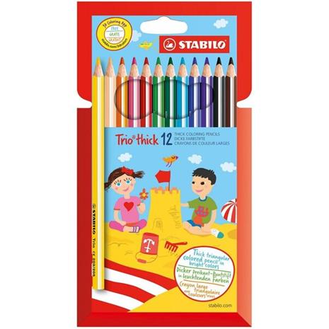Stabilo - Trio thick 12 pc (650-0203)