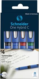 Schneider One Hybrid C 05 4kpl rollerball-kynä