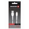 Swissten Basic Fast Charge 3A Lightning (MD818ZM/A) Data and Charging Cable 1m White – kuva 1