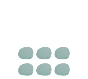 Aida Raw Silic - Soft Surface Coaster - Green Home Tableware Dining & Table Accessories Coasters Green Aida