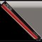 DSP Ultra Golf Grip - PG75 - Jet Black/Crimson Red - 38.4 mm – kuva 1